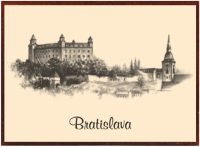 Magnetka klasik Bratislavský hrad 