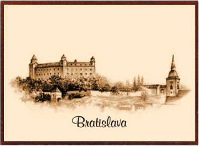 Magnetka klasik Bratislavský hrad