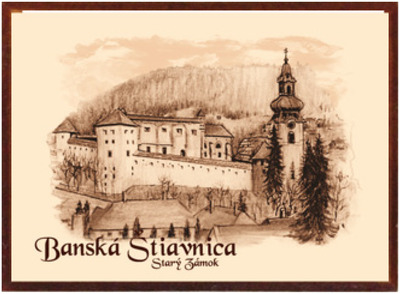 Magnetka klasik Starý Zámok Banská Štiavnica
