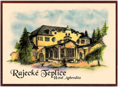 Magnetka klasik Rajecké Teplice - Hotel Aphrodite