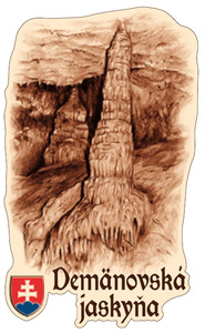 Magnetka obrysová Demänovská jaskyňa