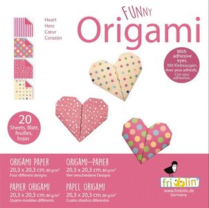 Zábavné origami - Srdcia