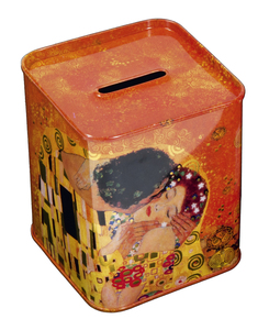 Plechová pokladnica - Klimt