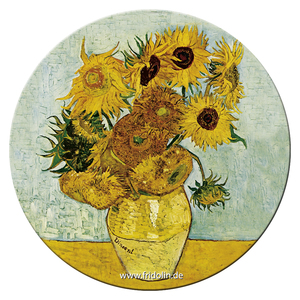 Vreckové zrkadielko Van Gogh - Slnečnice