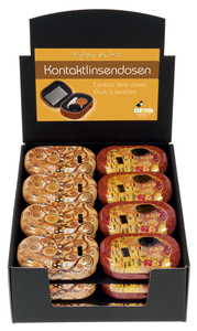 Krabička na kontaktné šošovky Klimt - krabica