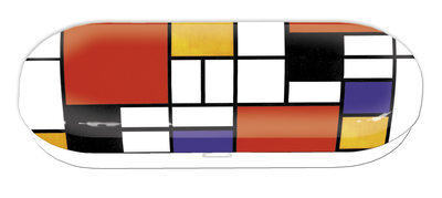 Púzdro na okuliare Mondrian Style - Bauhaus