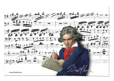 Handrička na čistenie okuliarov Beethoven