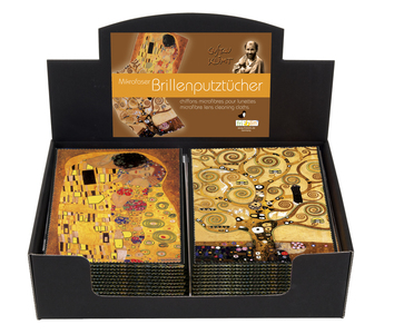 Handrička na čistenie okuliarov Klimt - krabica