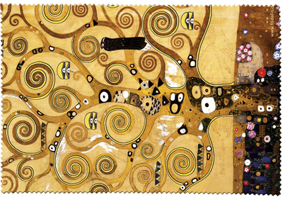 Handrička na čistenie okuliarov Klimt - Strom života