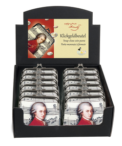 Peňaženka na mince Mozart - krabica