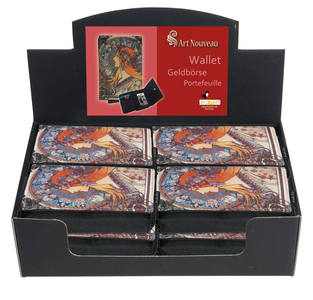Peňaženka Alfons Mucha - krabica