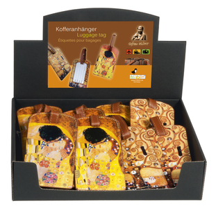 Visačka na batožinu Klimt - krabica