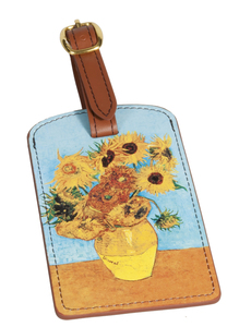 Visačka na batožinu Van Gogh - Slnečnice