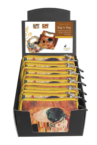 Skladacia nákupná taška Klimt - krabica