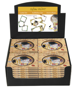 Set nalepovacích štítkov Klimt - krabica
