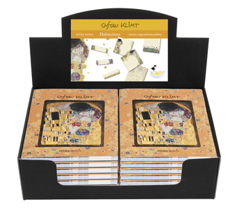 Nalepovací poznámkovy blok Klimt - krabica
