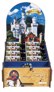 Hracia skrinka Neuschwanstein - krabica