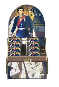 Hracia skrinka Kráľ Ludwig II. - krabica