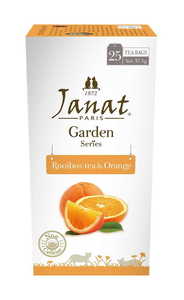 Čaj Janat Garden Rooibos pomaranč 37,5 g - 25 vreciek