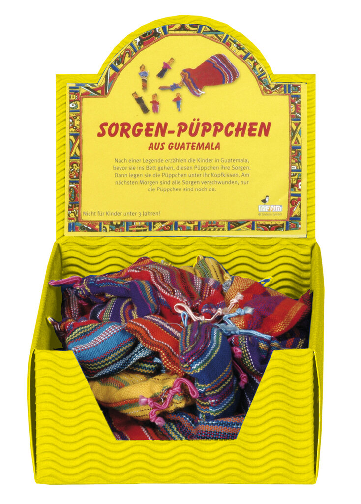 Worry dolls - bábka starostí - krabica