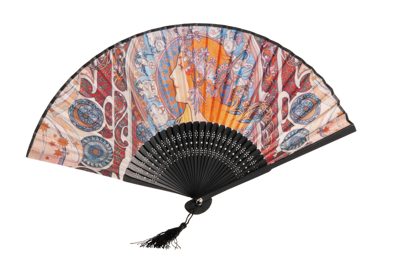 Vejár Alfons Mucha - Zodiak