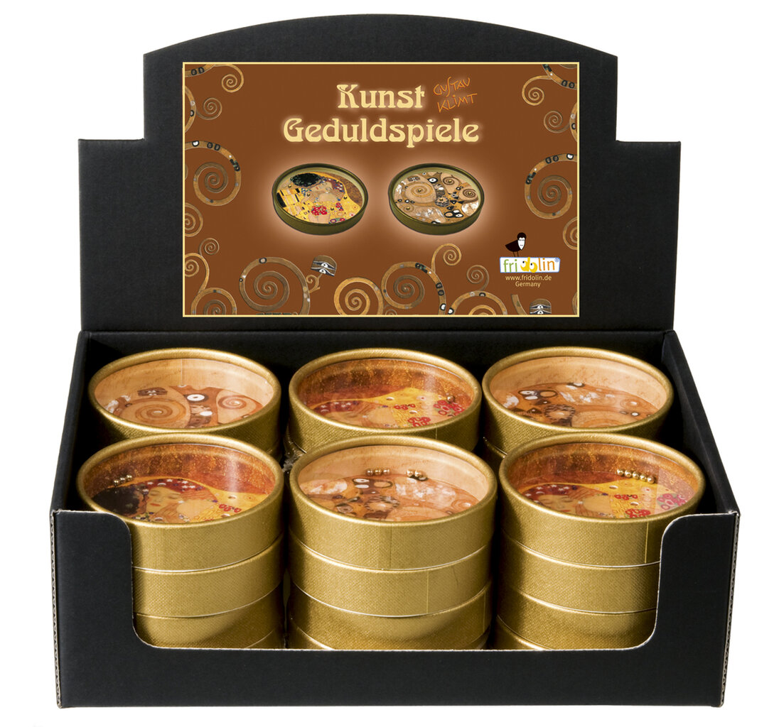 Umelecká hra - Klimt - Bozk - krabica