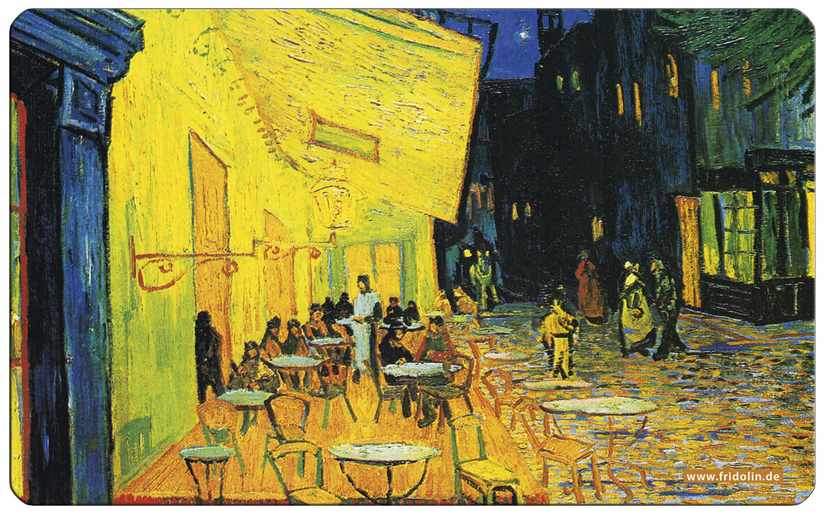 Podložka na krájanie van Gogh - Cafe de nuit