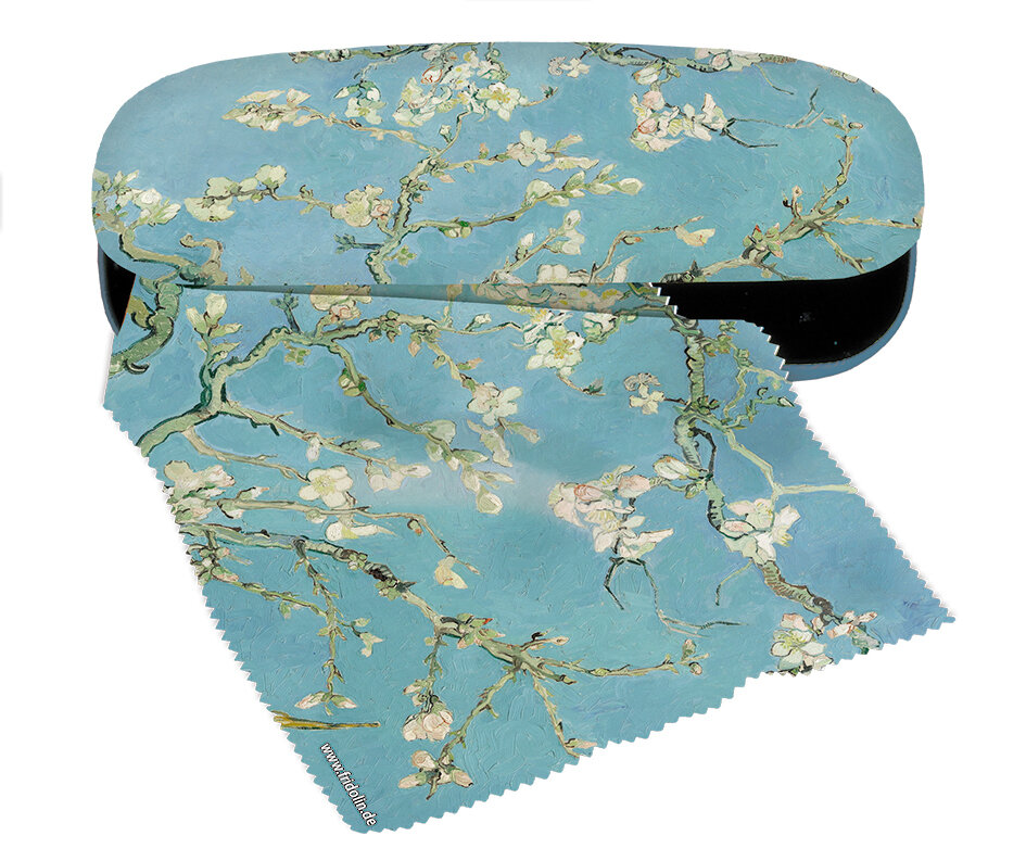 Púzdro na okuliare s handričkou Van Gogh - Mandľový kvet