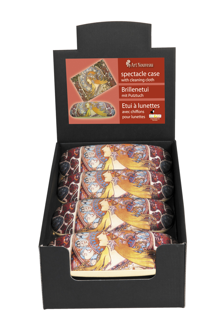 Set púzdier na okuliare Art Nouveau