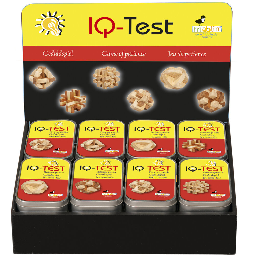 IQ test - 3D puzzle - krabica