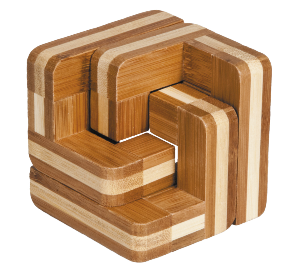 IQ test - Bambusové puzzle - Schody