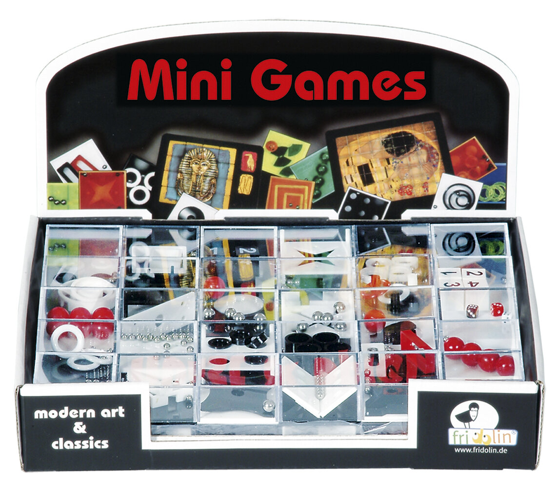 Malé puzzle - čierno/biele - krabica