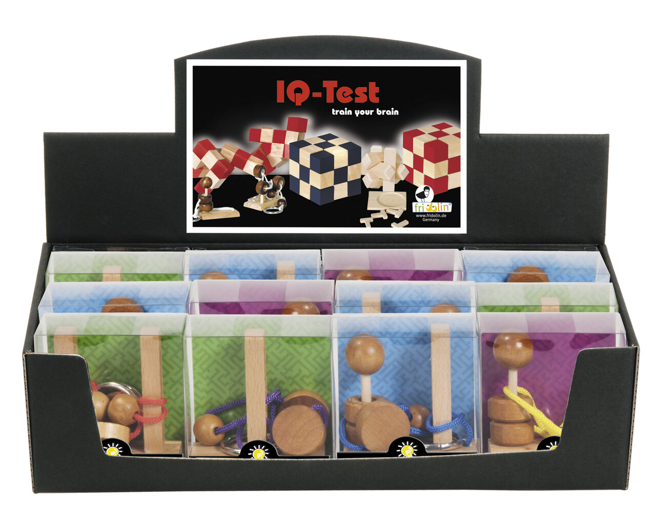 IQ test - Odstráň prsteň - krabica