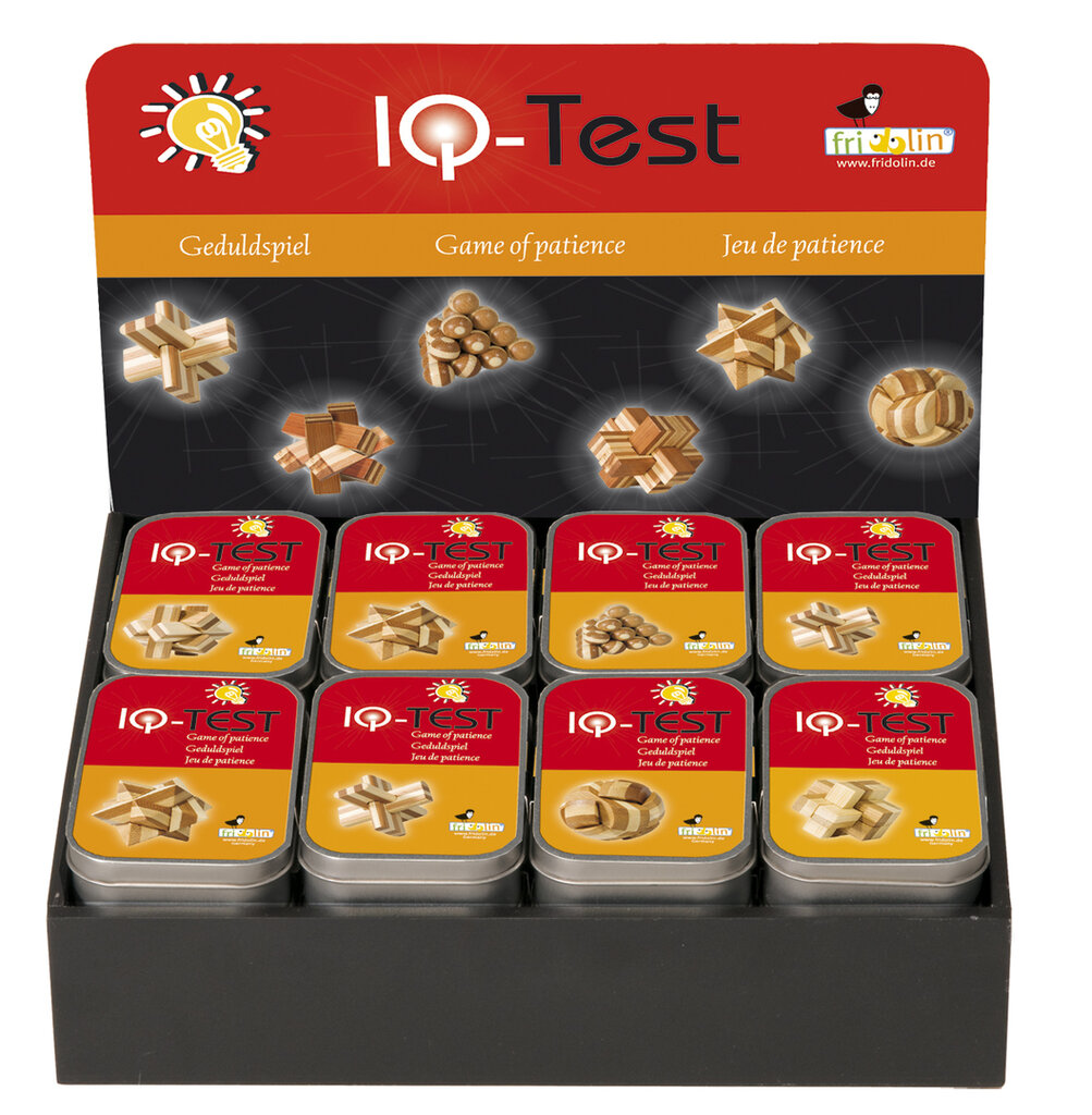 IQ test - 3D Skladačka, séria 1 - krabica