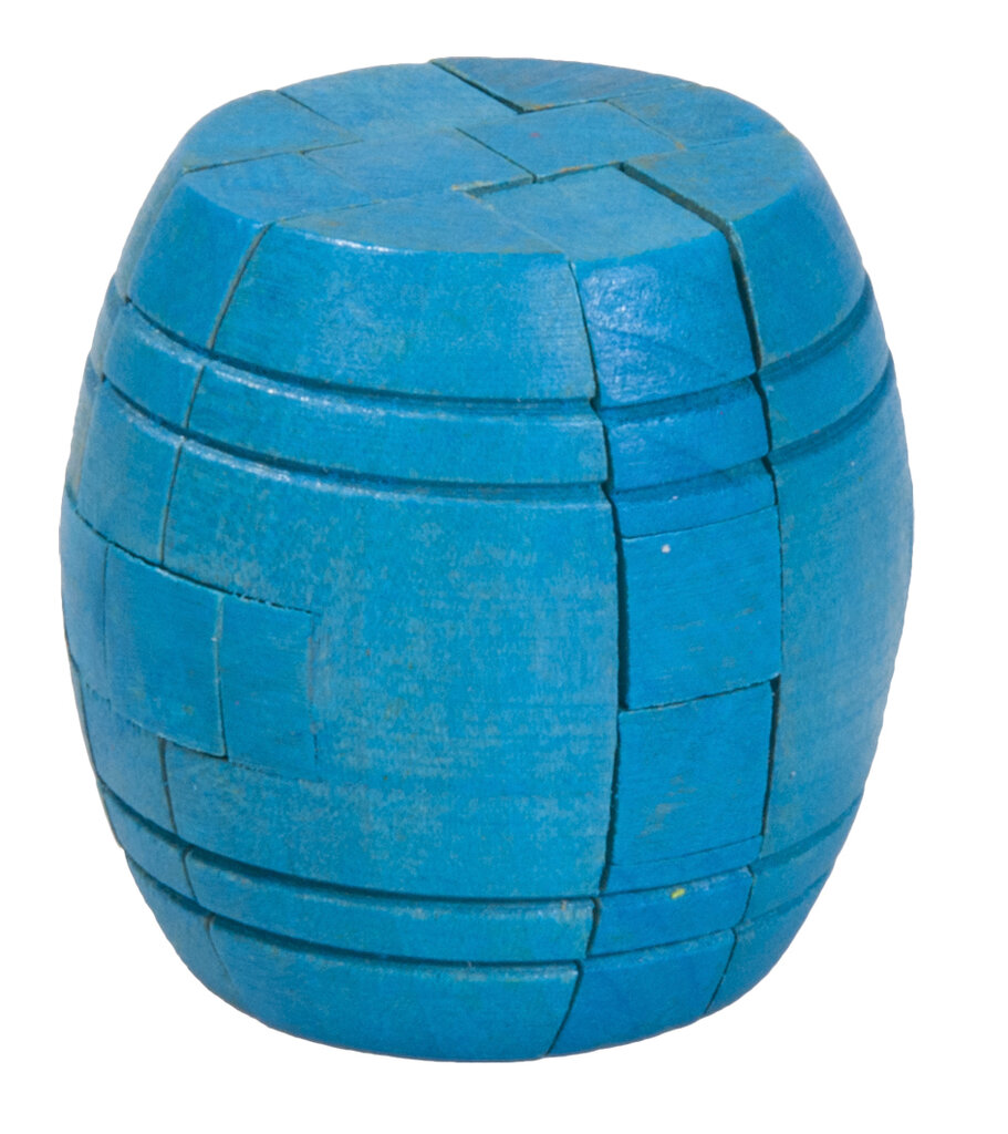 IQ test - 3D Drevená skladačka - Sud