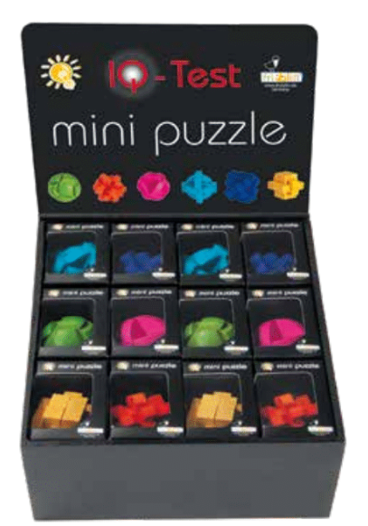 IQ test - 3D Drevená skladačka - krabica