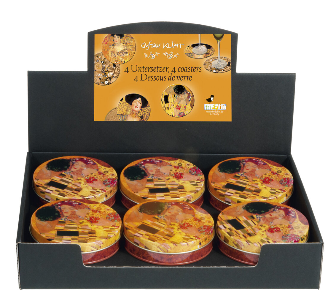 Podložky pod poháre Klimt - krabica