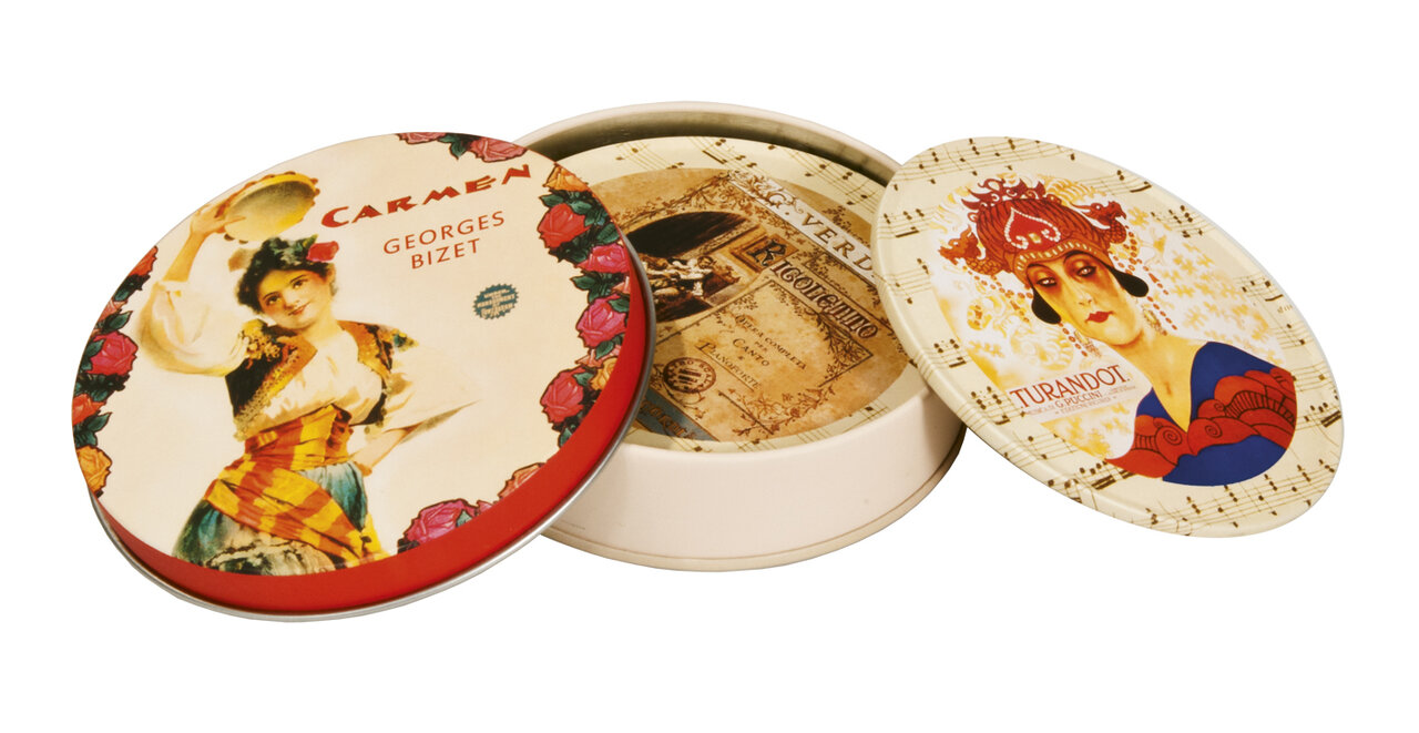 Podložky pod poháre Opera