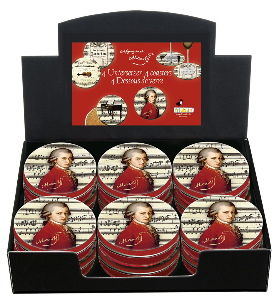 Set podložiek pod poháre Mozart