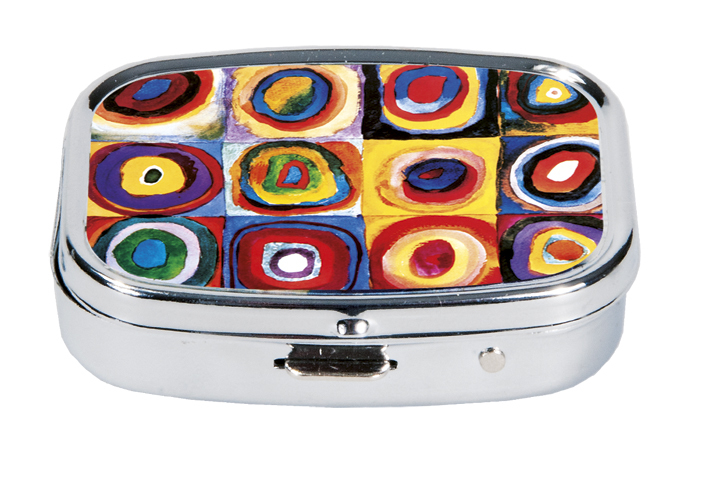 Kovová liekovka Kandinsky - Colour study