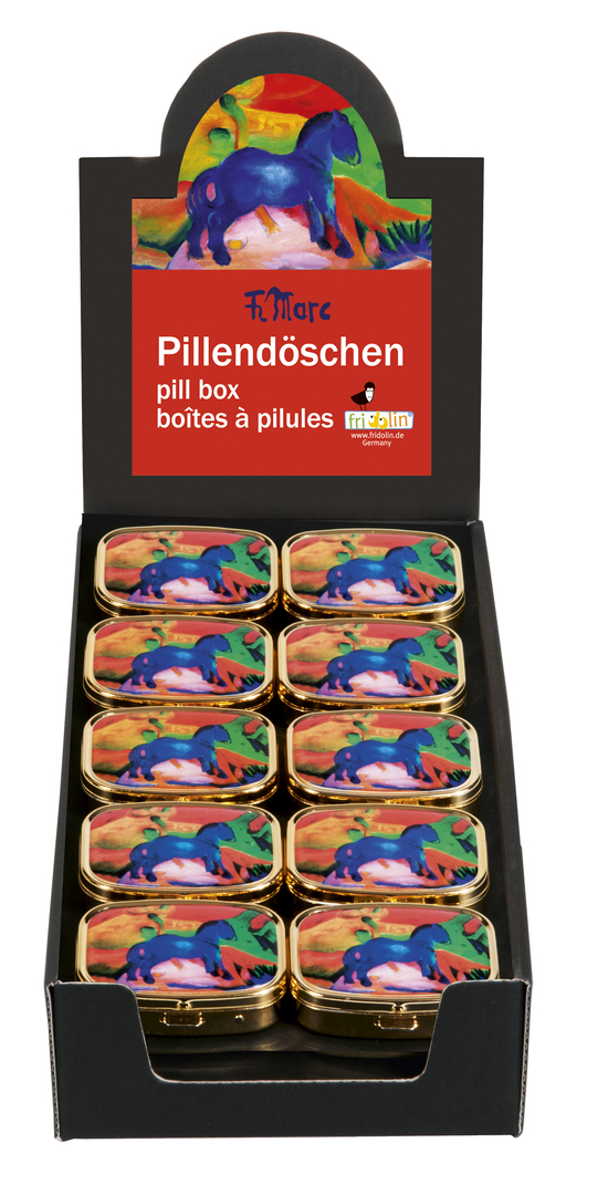 Kovová liekovka Franz Marc - krabica