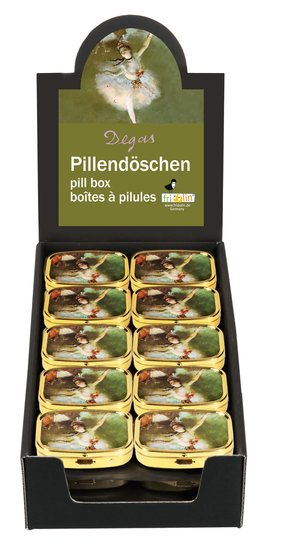 Kovová liekovka Degas - krabica