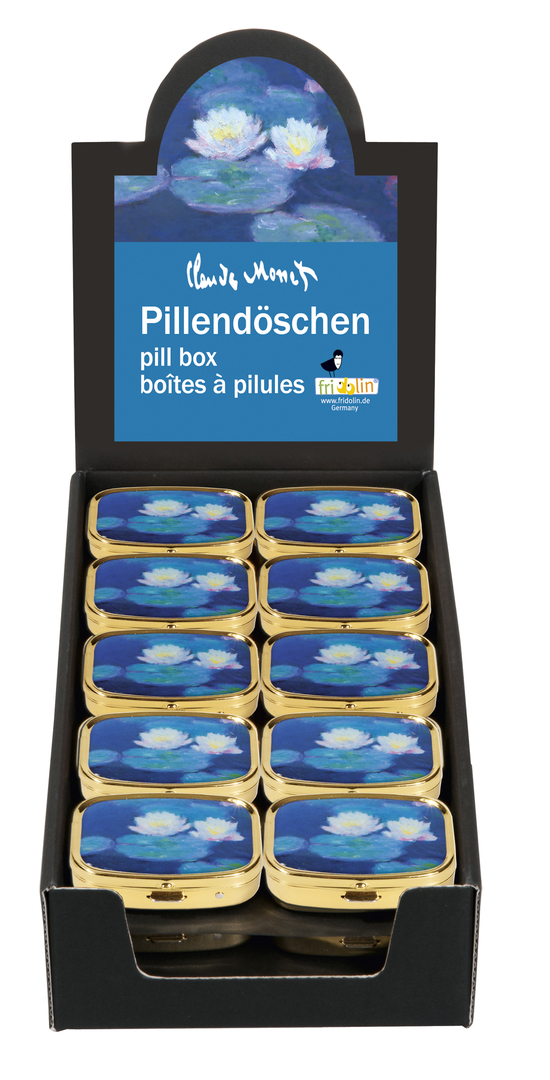 Kovová liekovka Monet - krabica