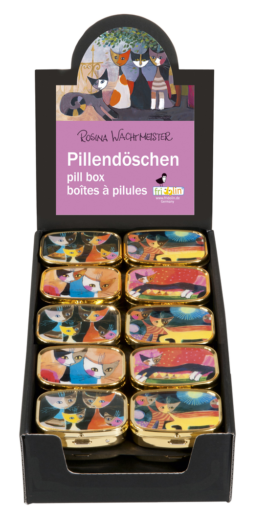 Kovová liekovka Rosina Wachtmeister - krabica