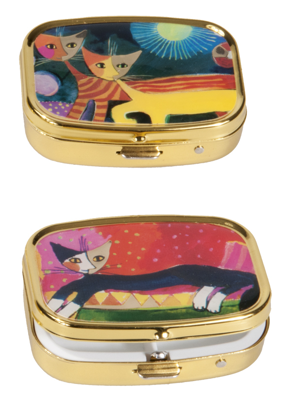Kovová liekovka Rosina Wachtmeister - Cat with sun