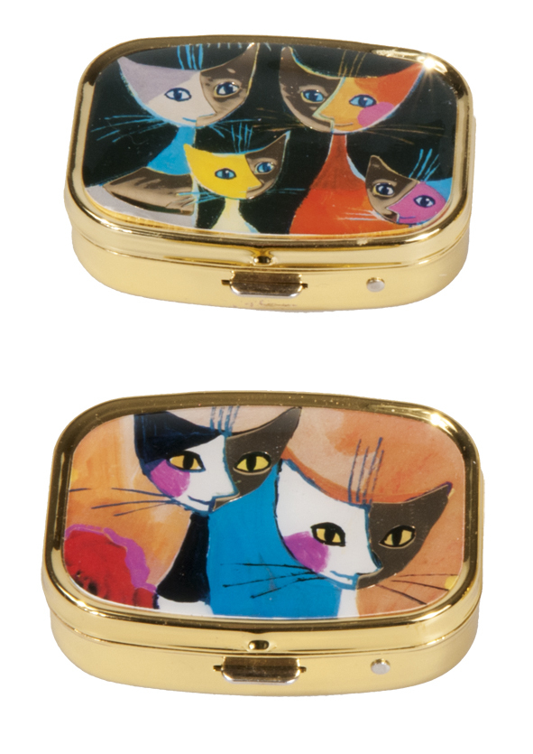 Kovová liekovka Rosina Wachtmeister - Two cats on portrait