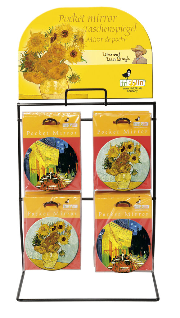 Vreckové zrkadielka Van Gogh - stojan