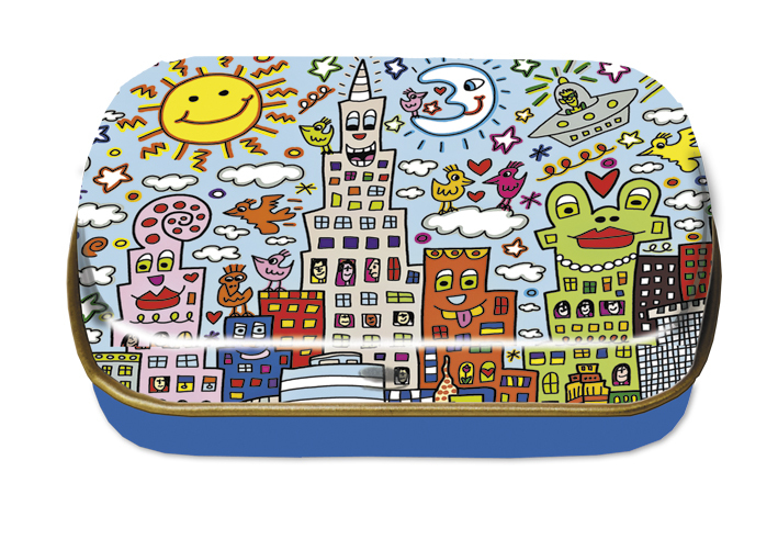 Mini plechová krabička James Rizzi - My New York City