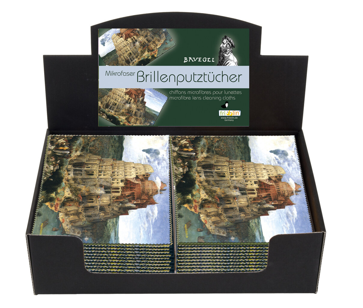 Handrička na čistenie okuliarov Bruegel - krabica