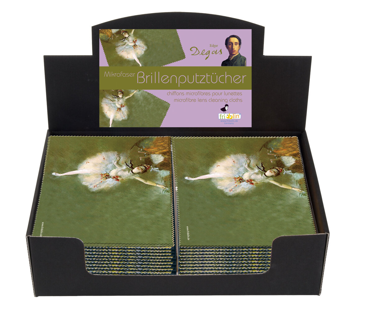 Handrička na čistenie okuliarov Degas - krabica
